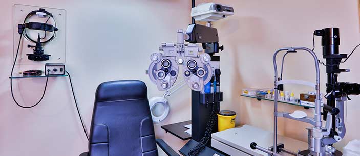 Instalaciones clínica oftalmológica